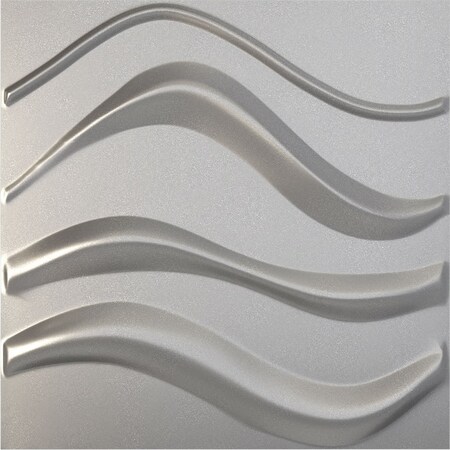 Ekena Millwork 19 5/8in. W x 19 5/8in. H Wave EnduraWall Decorative 3D Wall Panel Covers 2.67 Sq. Ft. WP20X20WVCST